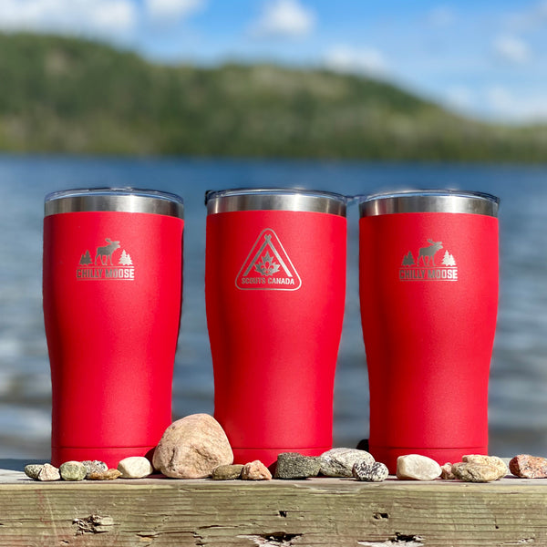 SCOUTS CANADA - CHILLY MOOSE 20 OZ TRAVEL TUMBLER