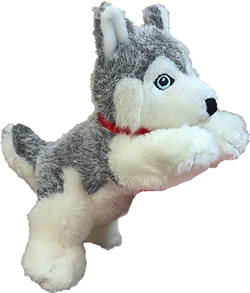 PLUSH TOY - HUSKY 9