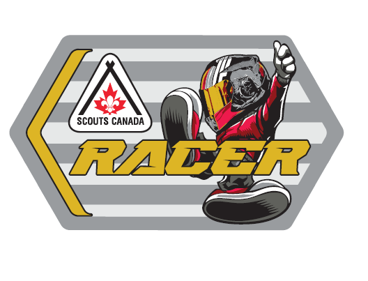 ÉCUSSON - RALLYE RACER | Scouts Canada