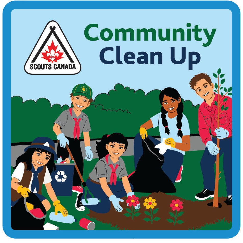 CREST - COMMUNITY CLEAN UP | Scouts Canada