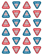 STICKER – THANK YOU – SC LOGO – STICKER SHEET