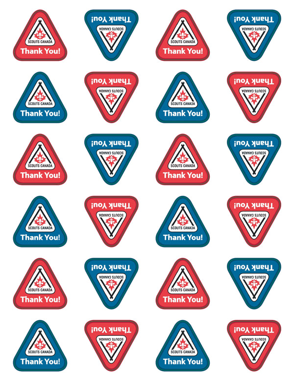 STICKER – THANK YOU – SC LOGO – STICKER SHEET