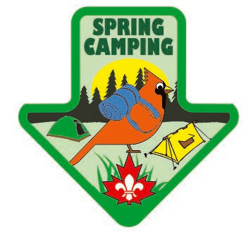 CREST - SPRING CAMPING ARROW | Scouts Canada
