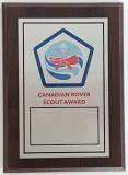 5 X 7 CDN ROVER SCT AWARD PLAQUE | Scouts Canada