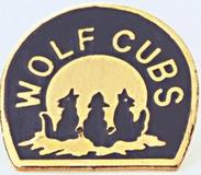 PIN - HOWLING WOLF CUB