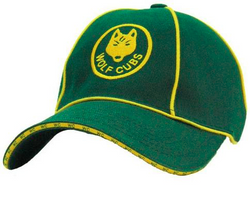 CAP - GREEN RETRO WOLF CUB